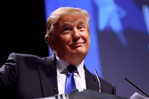 Donald Trump speaking at CPAC in Washington D.C. on February 10, 2011. Photo by Gage Skidmore, CC BY-SA 3.0, https://commons.wikimedia.org/w/index.php?curid=17763607
