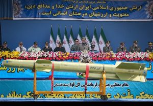 Iranian Airborne Cruise Missile (By Tasnim News Agency, CC BY 4.0, https://commons.wikimedia.org/w/index.php?curid=46278979)