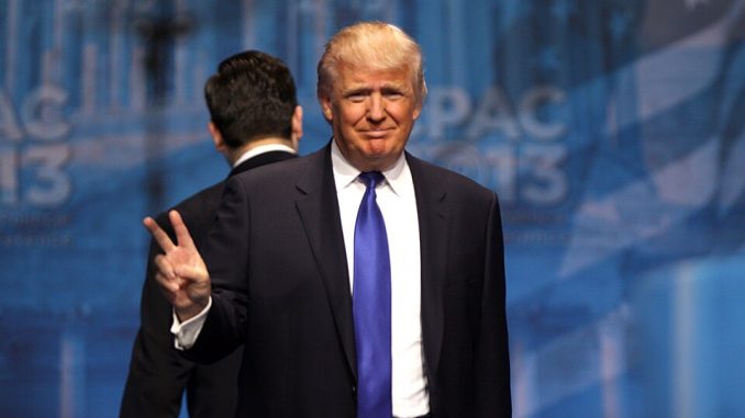 Donald Trump speaking at the 2013 Conservative Political Action Conference (CPAC) in National Harbor, Maryland. Photo by Gage Skidmore from Peoria, AZ, United States of America - Donald Trump, CC BY-SA 2.0, https://commons.wikimedia.org/w/index.php?curid=42647710