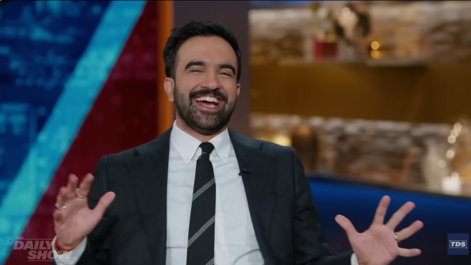 Zoran Mamdani. Screengrab via Youtube https://www.youtube.com/watch?v=p2_cRrKScvE