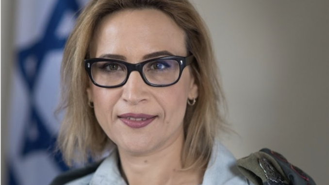 Yifat Yerushalmi Tomer.  Photo by IDF Spokesperson's Unit, CC BY-SA 3.0, https://commons.wikimedia.org/w/index.php?curid=94303664