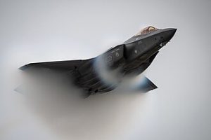 Capt. Andrew “Dojo” Olson, F-35 Demonstration Team pilot and commander performs a high-speed pass during the Oregon International Airshow Sept. 21, 2019 in McMinnville, OR. The F-35 Demo Team co-headlined the show with the Royal Air Force Red Arrows. (U.S. Air Force Photo by Senior Airman Alexander Cook) By Air Force Senior Airman Alexander Cook - https://media.defense.gov/2019/Sep/25/2002186916/-1/-1/0/190921-F-BQ566-1004A.JPG, Public Domain, https://commons.wikimedia.org/w/index.php?curid=133855399