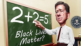 James Comey's Wrong Answers. Photo by DonkeyHotey - James Comey's Wrong Answers, CC BY 2.0, https://commons.wikimedia.org/w/index.php?curid=72052346