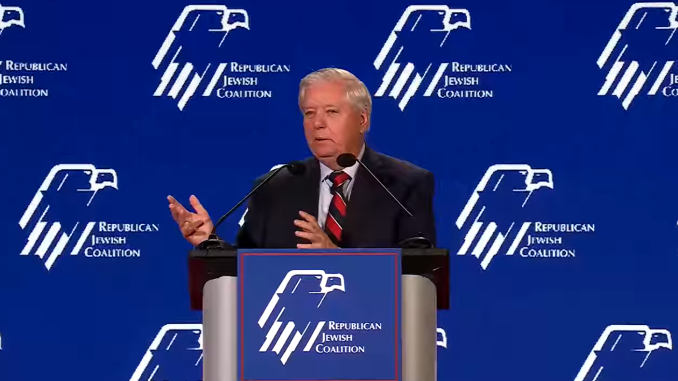 Sen. Lindsey Graham. Screengrab via Youtube