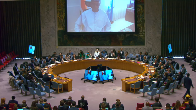 United Nations. Screengrab via Youtube https://www.youtube.com/watch?v=TCuRiSbMy6s