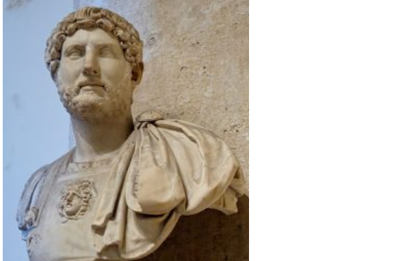 Hadrian.  Photo by Marie-Lan Nguyen - Own work, Public Domain, https://commons.wikimedia.org/w/index.php?curid=1206731