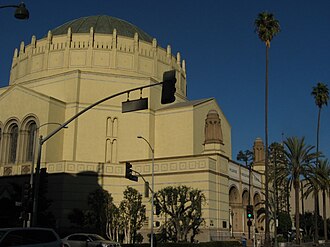 Wilshire Boulevard Temple, founded in 1862 as Congregation B'nai B'rith, is the oldest Jewish congregation in Los Angeles, California. By Ken Lund from Reno, Nevada, USA - Wilshire Blvd, Los Angeles, California (20), CC BY-SA 2.0, https://commons.wikimedia.org/w/index.php?curid=66364131
