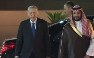 Erdogan and MBS meet in Jeddah, Saudi Arabia, Youtube https://www.youtube.com/shorts/ax0lEloEw0c
