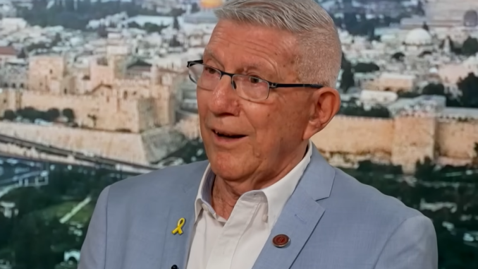 MEMRI's Yigal Carmon. Screengrab via Youtube https://www.youtube.com/watch?v=AcNNqinC0ws