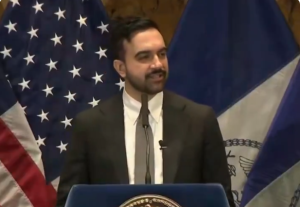 Mayor Mamdani explaining how Islam and Muhammad should inspire immigration. Screengrab via X https://x.com/libsoftiktok/status/2019842738967973980