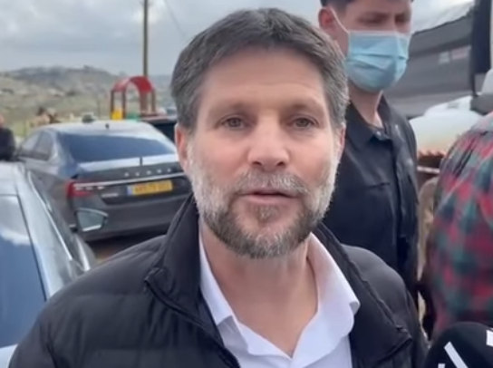 Bezalel Smotrich, Israeli Finance Minister. Screengrab via Youtube https://www.youtube.com/watch?v=3VCVQ726ve0