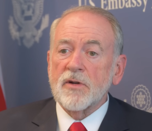 Ambassador Mike Huckabee. Screengrab via Youtube