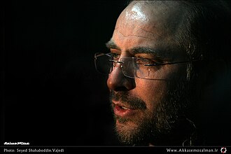 Mohammad-Baqer Qalibaf. By Seyed Shahabbodin, Vajedi - Akkasemosalman.ir http://akkasemosalman.ir/g-chehreha/siyasi/, CC BY 4.0, Wikipedia https://commons.wikimedia.org/w/index.php?curid=44461441