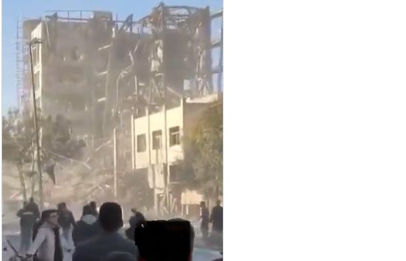 Iran’s Assembly of Experts was struck by Israel while a votes were being counted to determine who would lead Iran next. Screengrab via X. https://x.com/Osint613/status/2028837578762232199