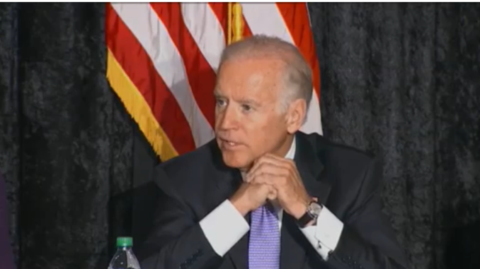 Joe Biden explaining that the JCPOA is "a good deal". Sept 3, 2015. Screengrab via Youtube