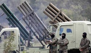 2023 Hezbollah drill in Aaramta, Tasnim News Agency reporter (uncredited), Creative Commons Attribution 4.0