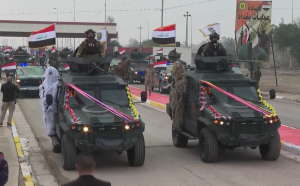 Iraqi Security Forces.  Screengrab via Youtube