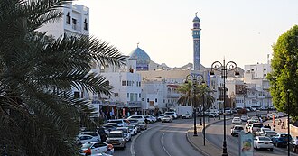 Blue Muttrah Mosque, Muscat, Oman. Photo by Dr. Ond?ej Havelka (cestovatel) - Own work, CC BY 4.0, https://commons.wikimedia.org/w/index.php?curid=157935430