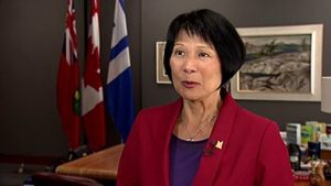 Olivia Chow in an interview with TVA Nouvelles. Photo by TVA Nouvelles, CC BY 3.0, https://commons.wikimedia.org/w/index.php?curid=174543263