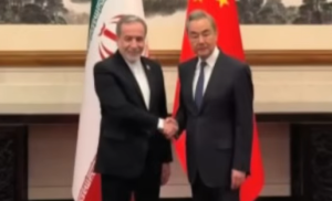 Iranian FM Araghchi Meets Chinese FM Wang Yi in Beijing. Screengrab via Youtube