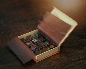 Photo by <a href="https://unsplash.com/@clintmckoy?utm_source=unsplash&utm_medium=referral&utm_content=creditCopyText">Clint McKoy</a> on <a href="https://unsplash.com/photos/chocolate-bars-in-brown-box-2TN8bSoWWeA?utm_source=unsplash&utm_medium=referral&utm_content=creditCopyText">Unsplash</a> 