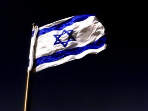Israeli Flag. “Israel National Flag” by momo, CC BY 2.0