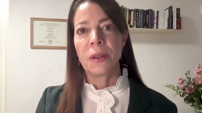 Dr. Shira Efron. Screengrab via Youtube.