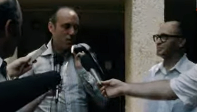 PM Menachem Begin meets with Ambassador Samuel Lewis shortly after his appointment on June 21, 1977. Screengrab via Youtube