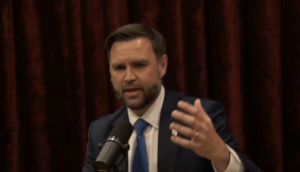 J.D. Vance on Joe Rogan Podcast. Screengrab via Youtube