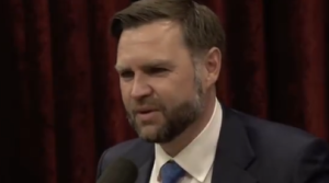 VP J.D. Vance.  Screenshot via X