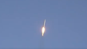 Footage of an attack on Jordan by Iran released earlier today. Screengrab via X