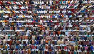 Eid prayer on Eid day by Solayman005, Creative Commons Attribution-Share Alike 4.0
