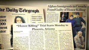 Honor Killings in the West. Screengrab via Youtube. https://www.youtube.com/watch?v=1Kj7MV_38EA