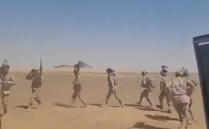 Saudi backed forces rejoicing over gains taking place in recent days ignores the greater challenges which face it in trying to dislodge the Houthi forces from its mountainous positions. Screengrab via Youtube.